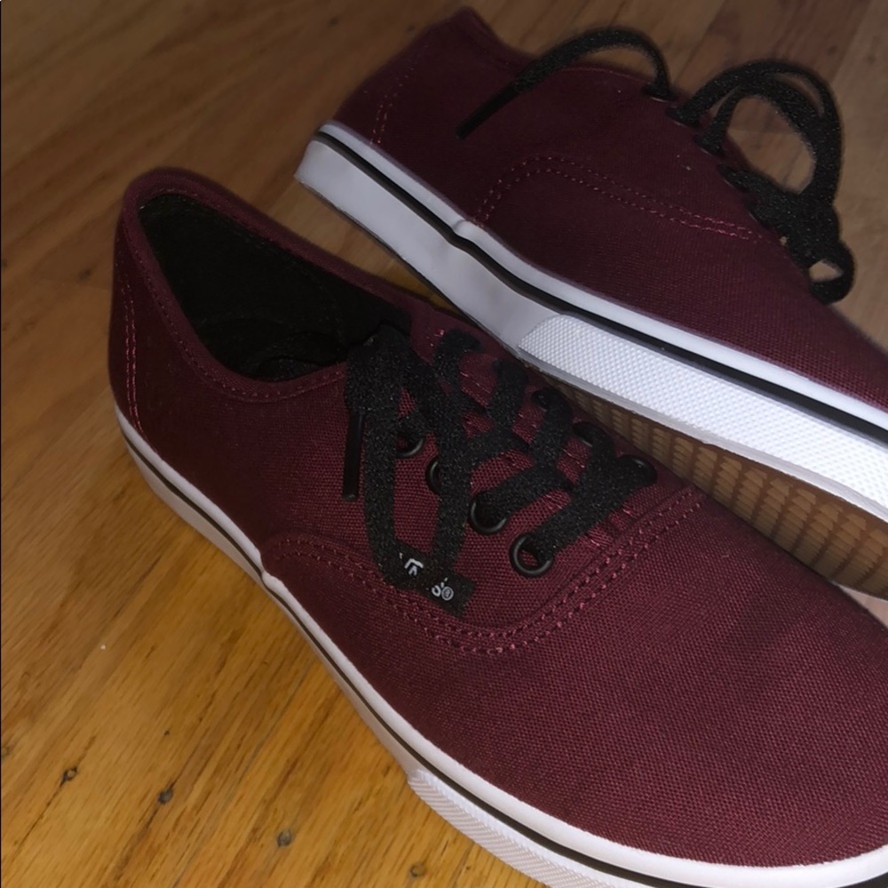 Maroon Vans